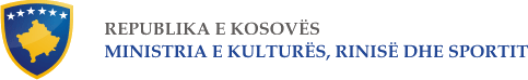 Ministria e kulturës, rinisë dhe sportit Logo